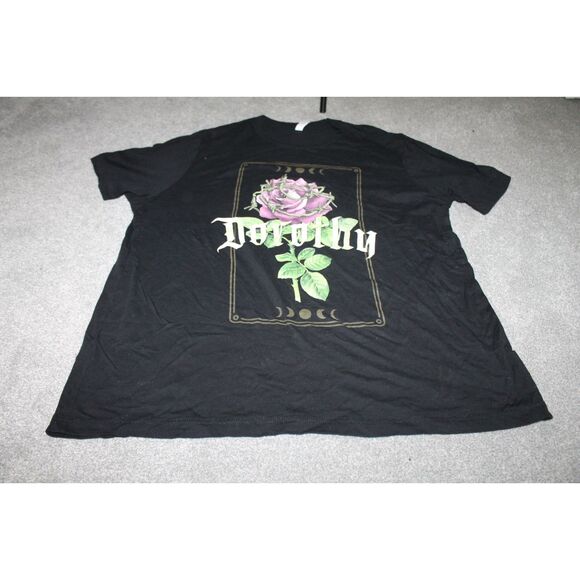 Rock Graphic Concert Tee Dorothy Size 2xl T-shirt Black - Picture 1 of 3